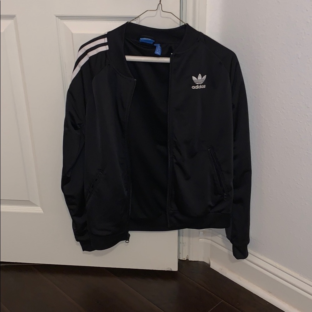 Black Adidas Bomber Jacket